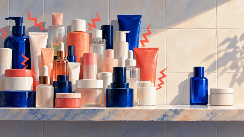 Your Skincare Routine Might Be Why Everything Stings